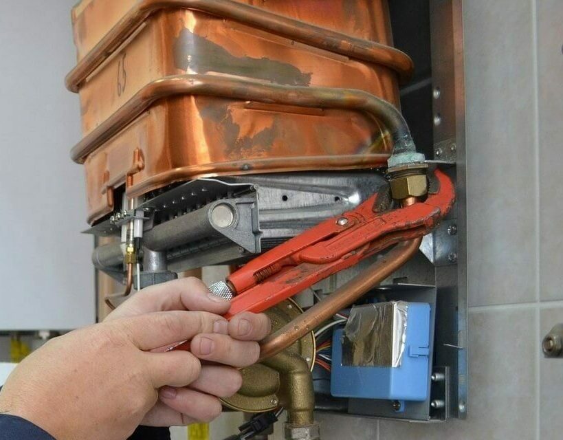 Отключение газовой колонки 