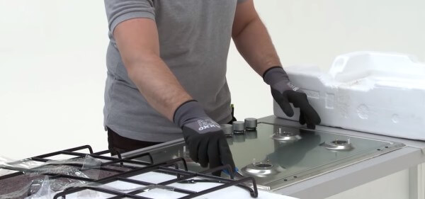 Подключение газовой варочной панели или духового шкафа 